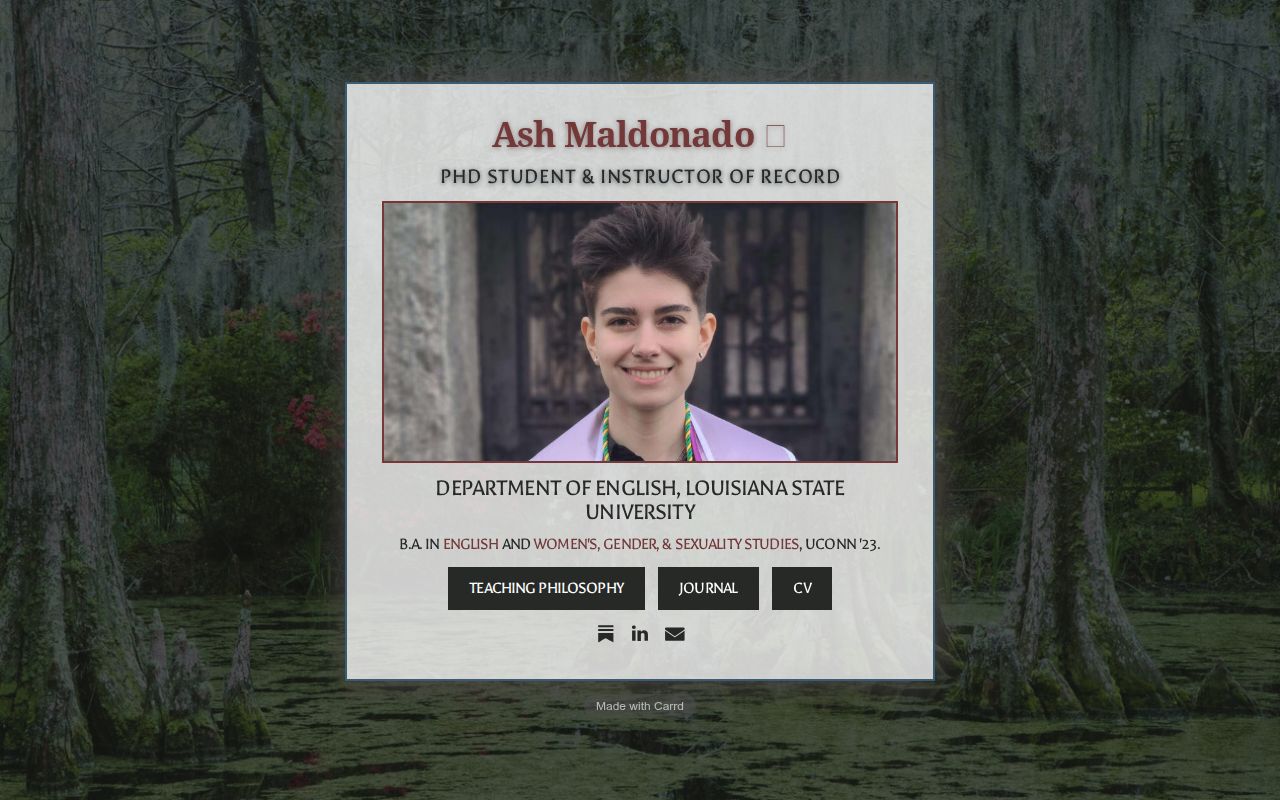 Carrd profile picture for @ash